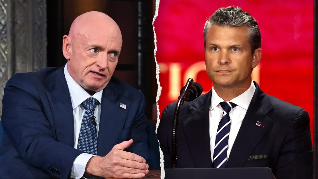 Mark Kelly fires back at Pete Hegseth over censure for illegal orders video