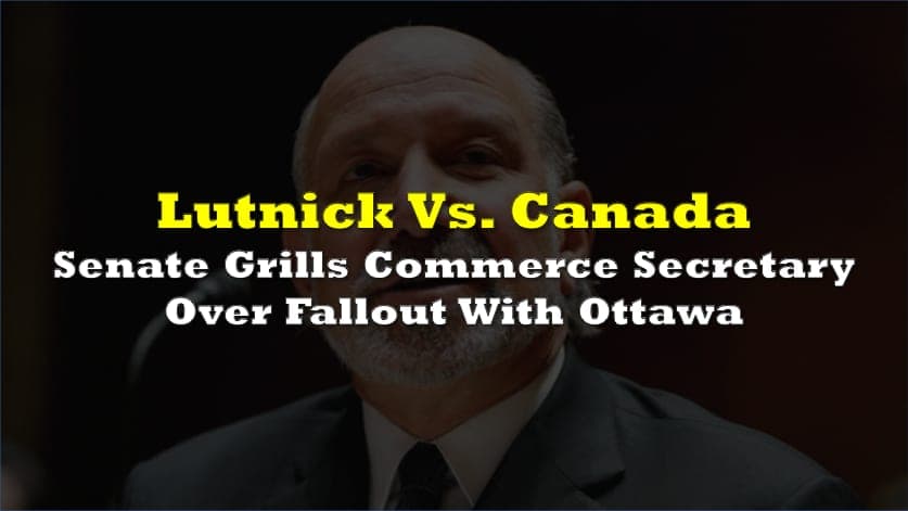 Lutnick Vs. Canada: Senate Grills Commerce Secretary Over Fallout With Ottawa