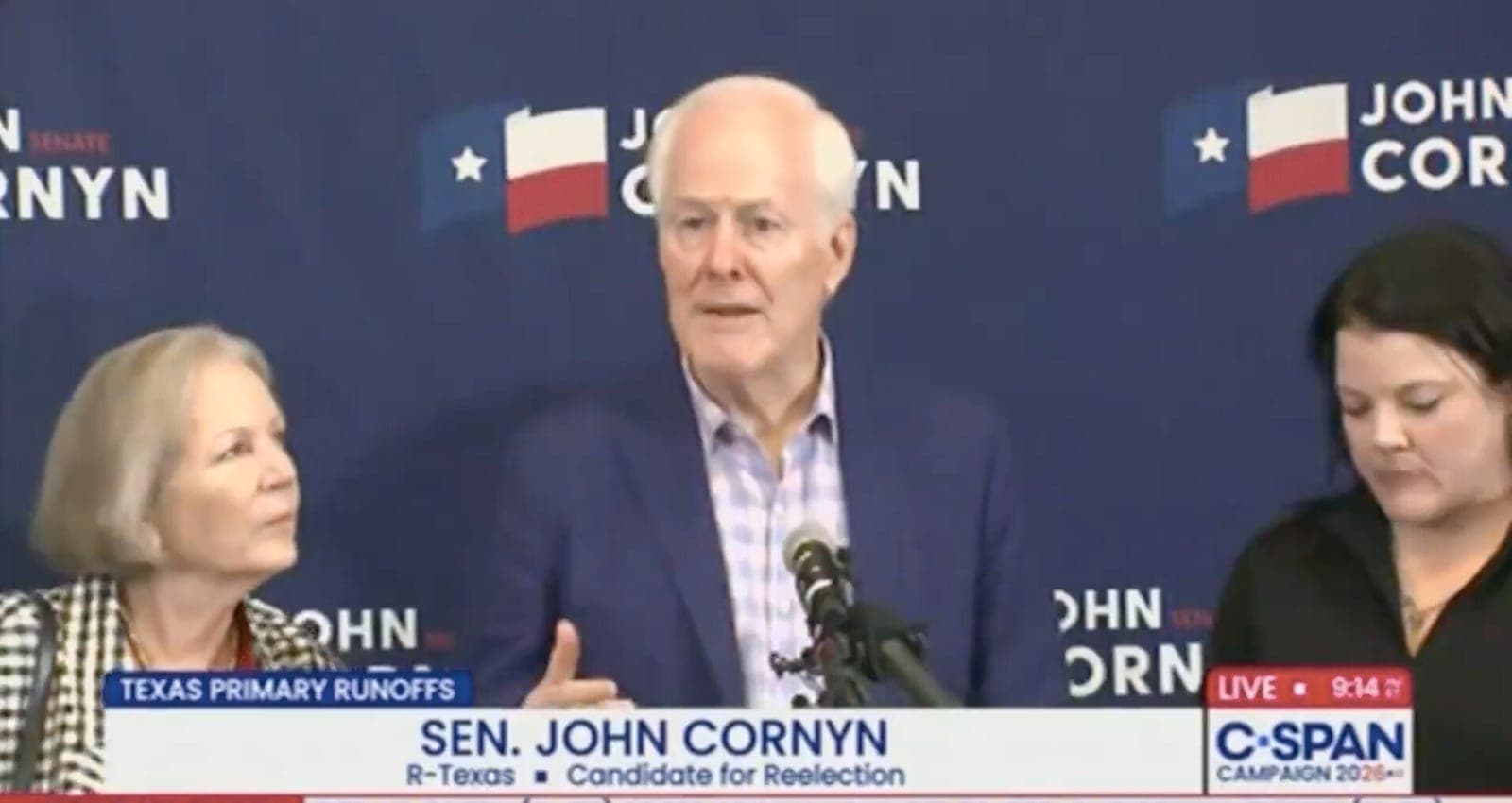 John Cornyn Says He'll Support Ken Paxton After Defeat