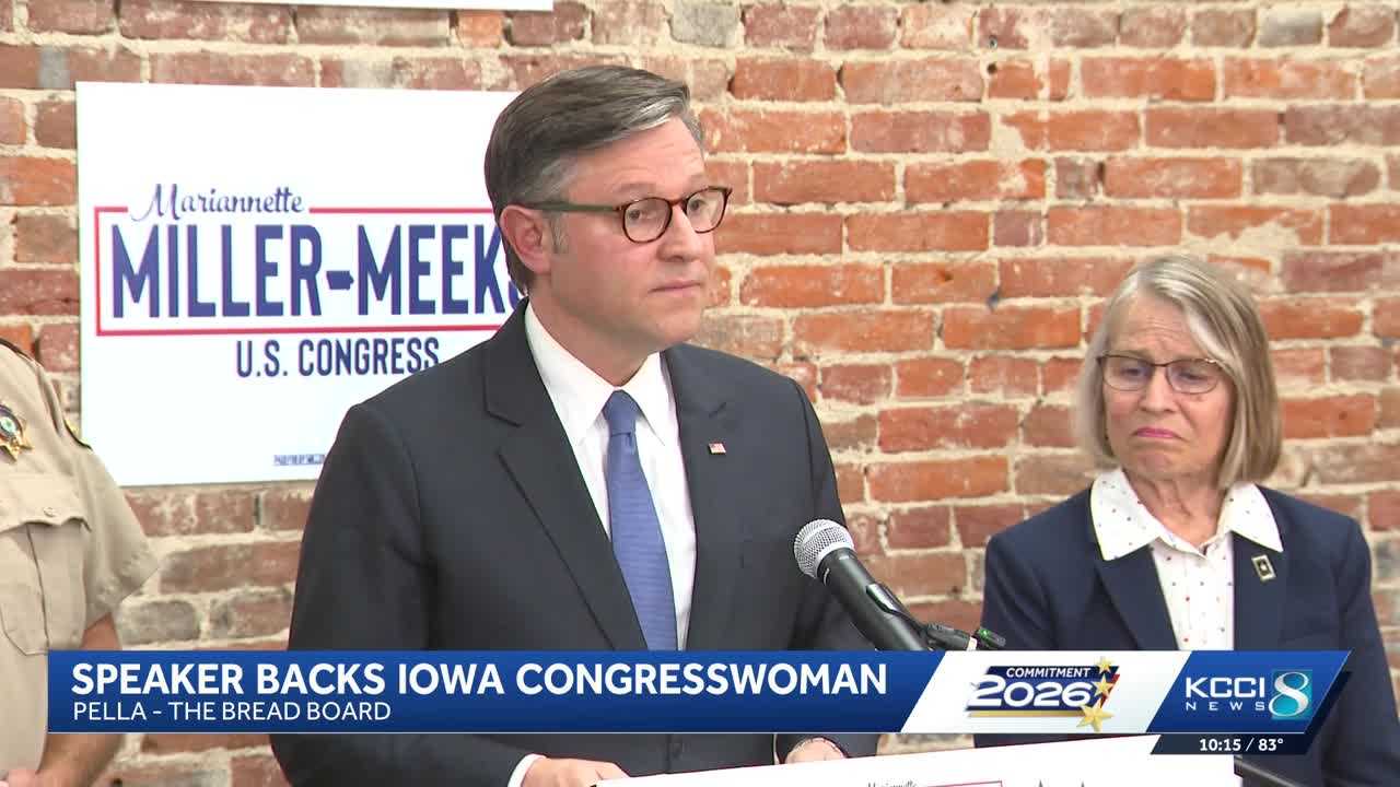 Mike Johnson says Iowa key to House majority