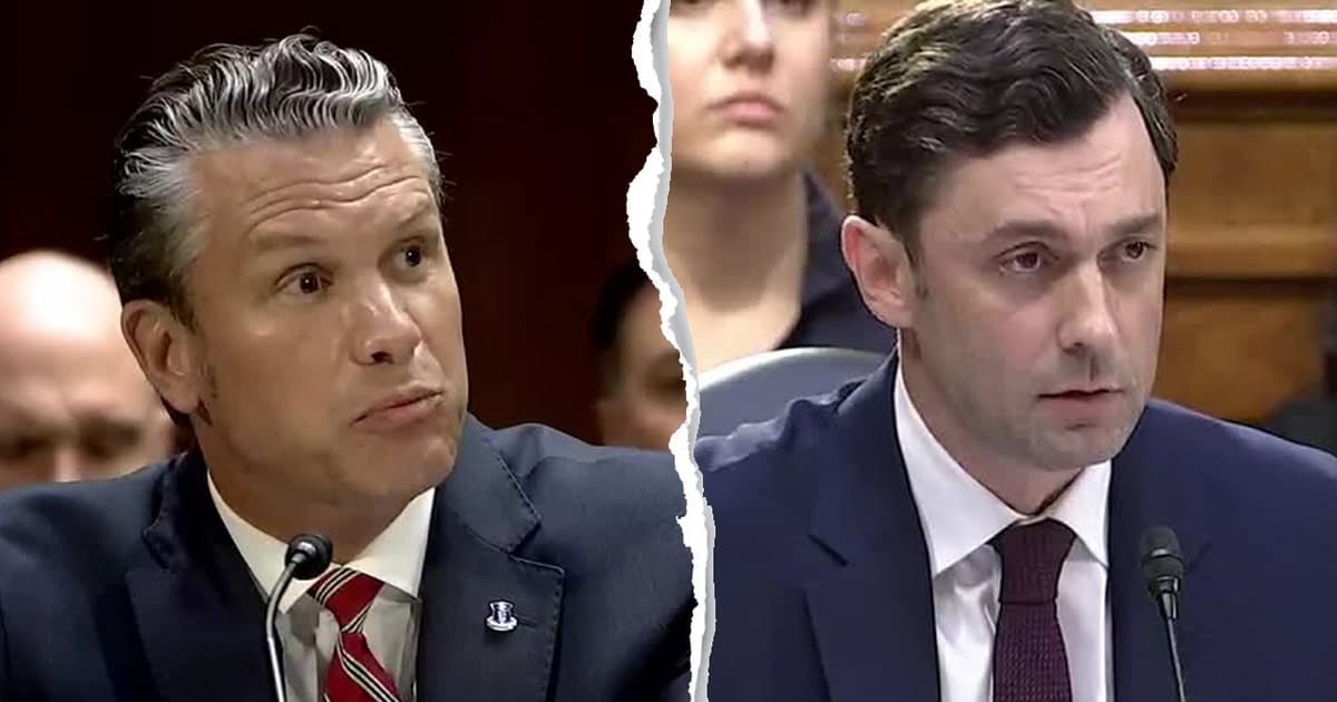 'Was that an accurate statement?': Ossoff presses Hegseth in hearing