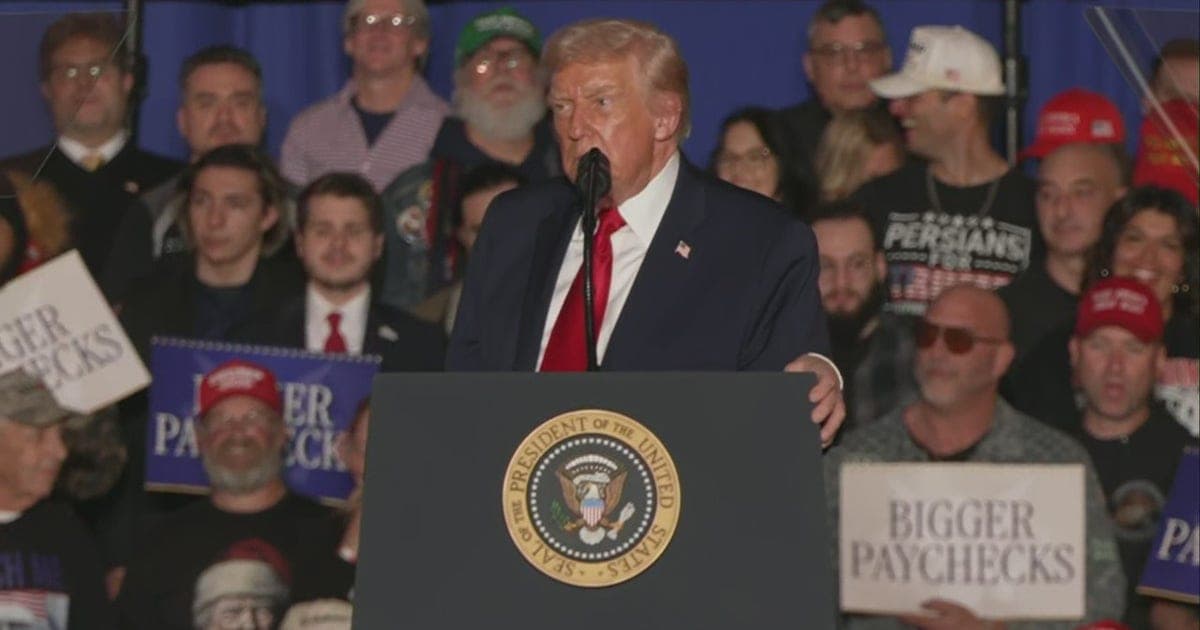 President Trump blasts Ilhan Omar, Gov. Walz at Pennsylvania rally