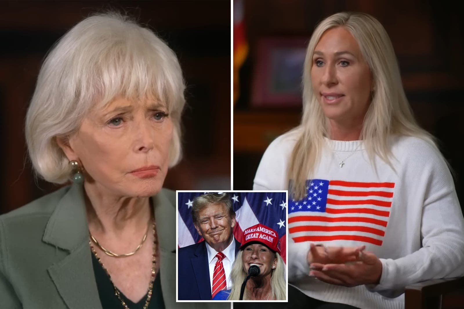 Marjorie Taylor Greene spars with '60 Minutes' host Lesley Stahl over 'accusatory' questions