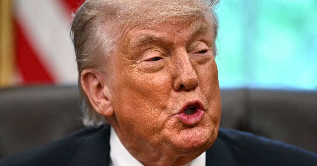 Trump Busted Over 'Maximum Violence' Threat Against Top Enemy