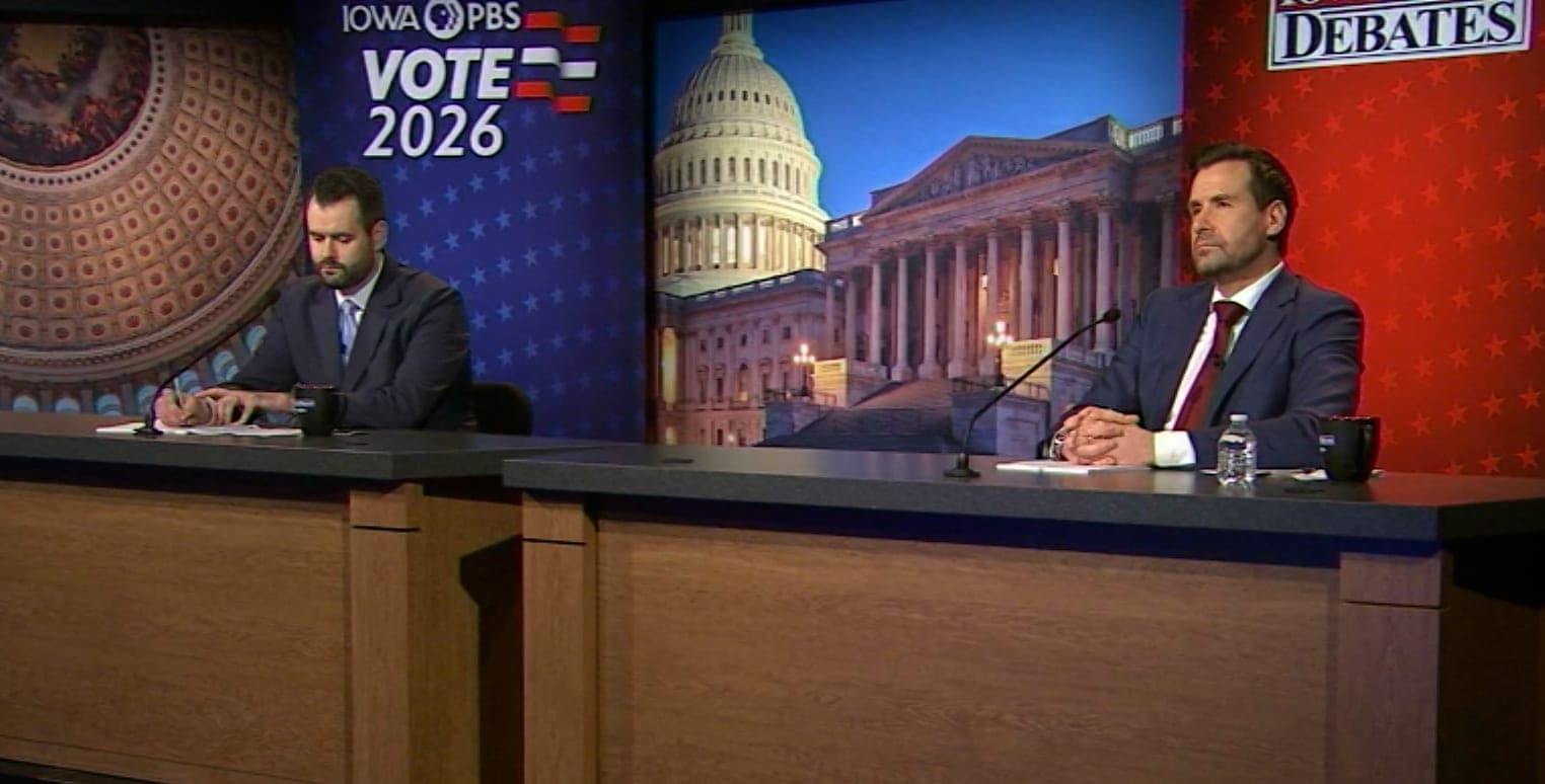 Turek, Wahls face off in Iowa Senate debate