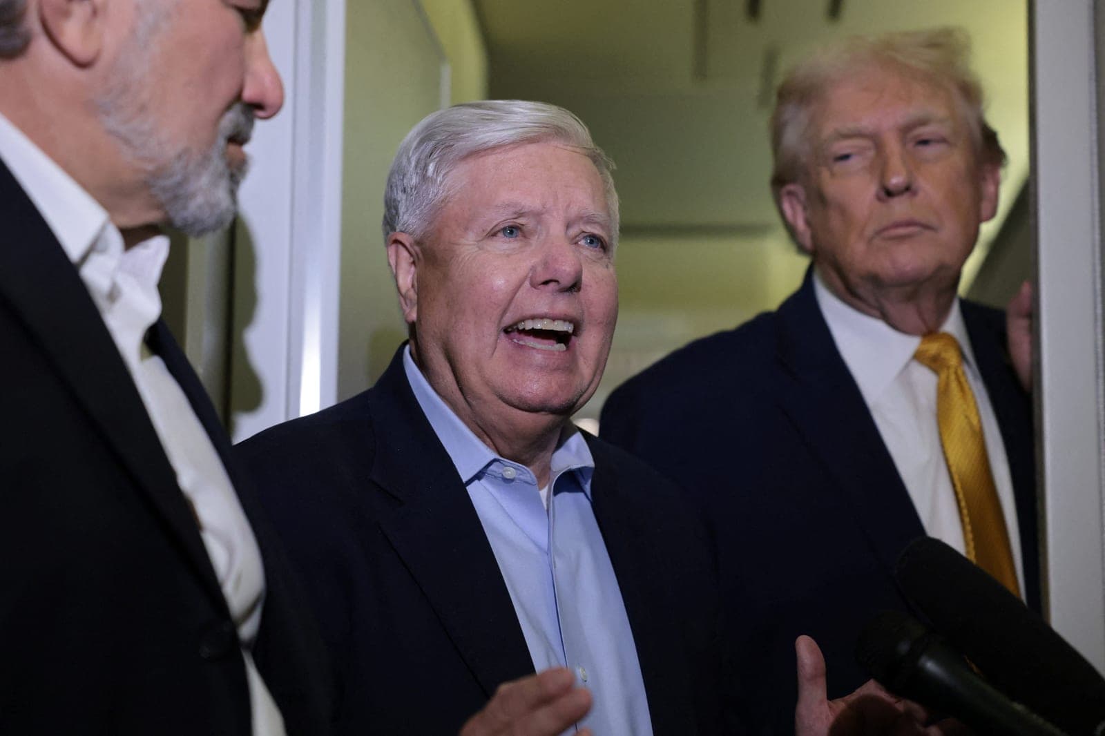 Trump spoke to Lindsey Graham shortly before death, says he didn't seem ill