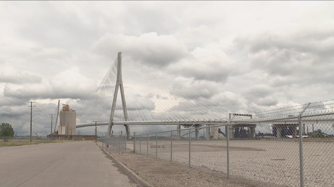 Michigan Senate candidate accuses Trump of keeping Canada-US bridge closed to help donor
