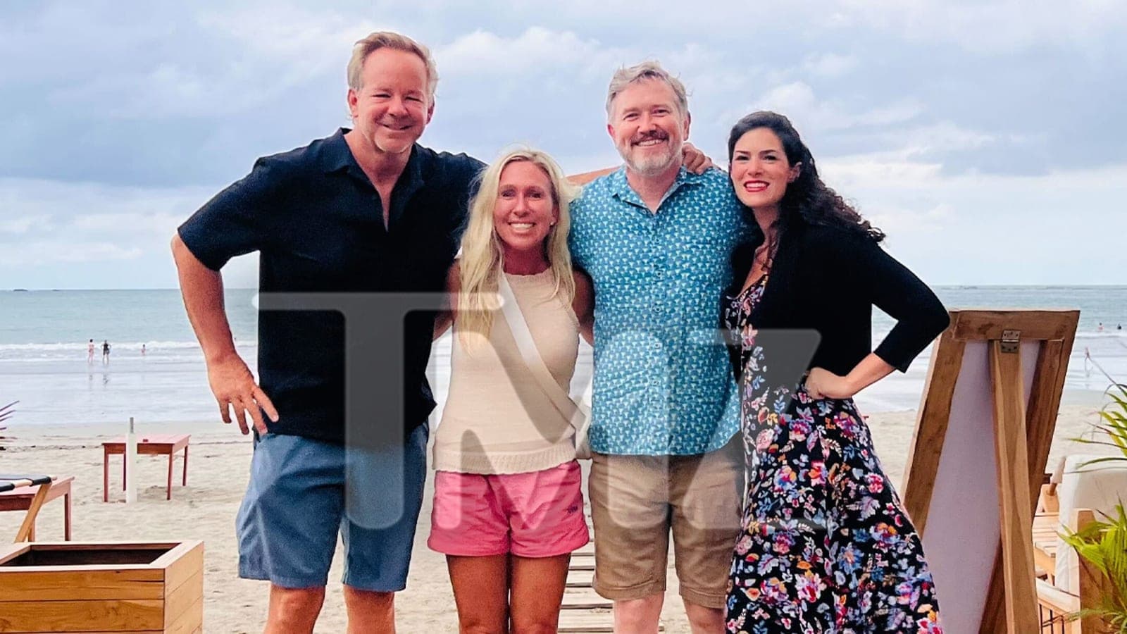 Rep. Thomas Massie Vacationing with Marjorie Taylor Greene in Costa Rica