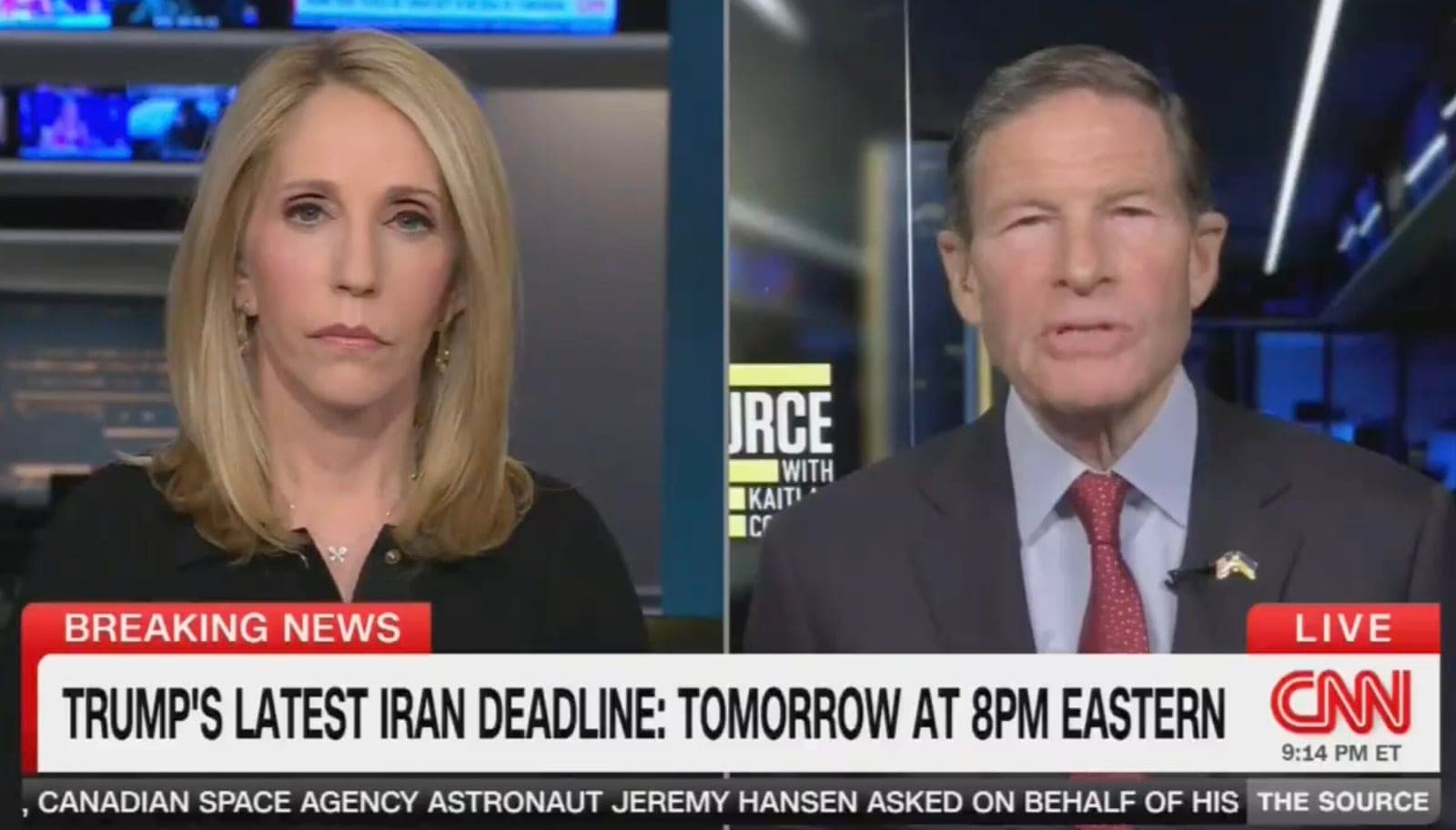 Senator Says Trump Will Be Guilty of a ‘War Crime’ if President Makes Good on Angry Truth Social Threat