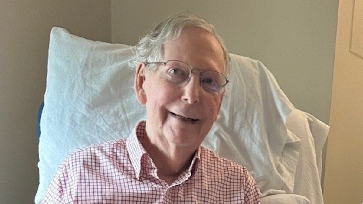 Mitch McConnell Health Update: Suffered Fall, Pneumonia