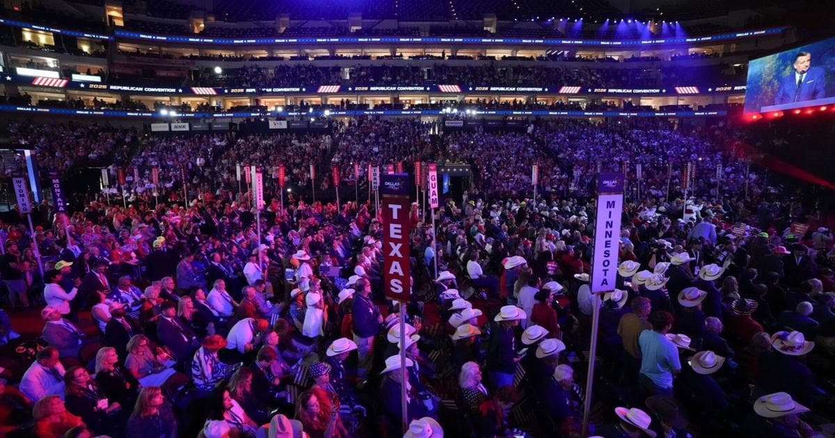 Shouts of 'he should be shot' heard during GOP midterm convention speech criticizing Democratic candidates | National Politics