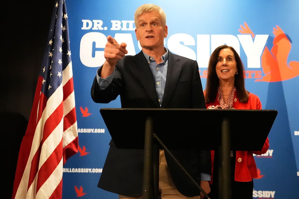 In Louisiana primary, Sen. Bill Cassidy tries to survive Trump's ire
