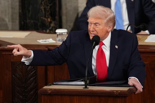 Trump Takes a Brutal Swipe at Nancy Pelosi During State of the Union