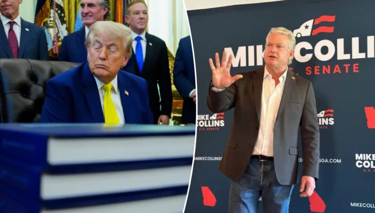 Trump endorses Mike Collins in Georgia Senate race ahead of GOP runoff