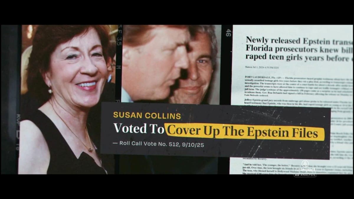 A Jeffrey Epstein attack on Susan Collins oversells its biggest claims