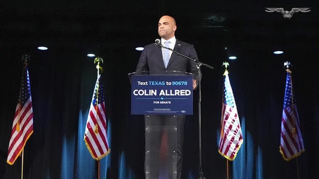 Colin Allred's dropped Texas Senate campaign ramifications