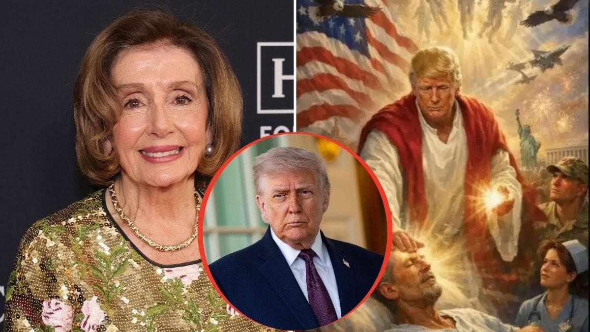 Nancy Pelosi Urges Trump to 'Seek Treatment' After AI Jesus Photo