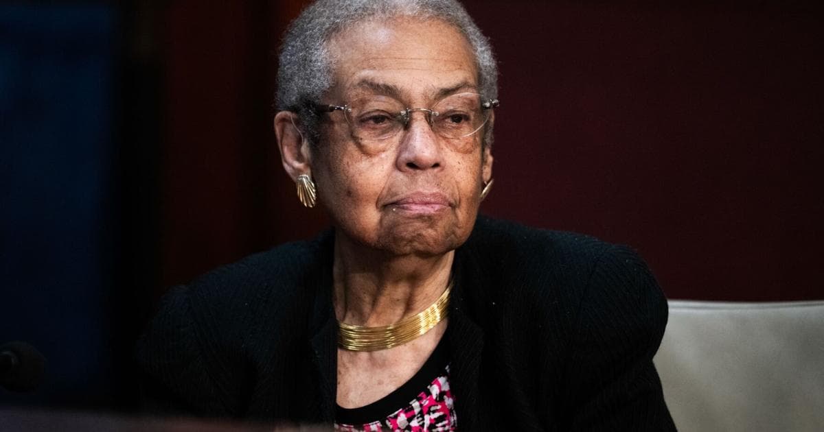 DC Delegate Holmes Norton files to end her reelection campaign
