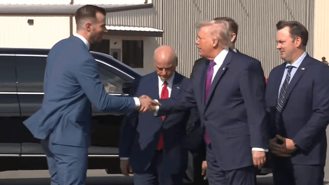 Trump greets Clay Fuller in Rome as early voting continues in race for District 14 seat