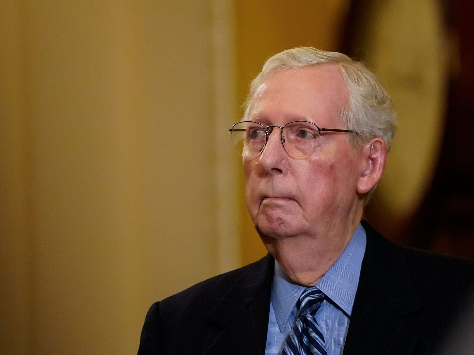 McConnell's mysterious absence derails signature GOP bill