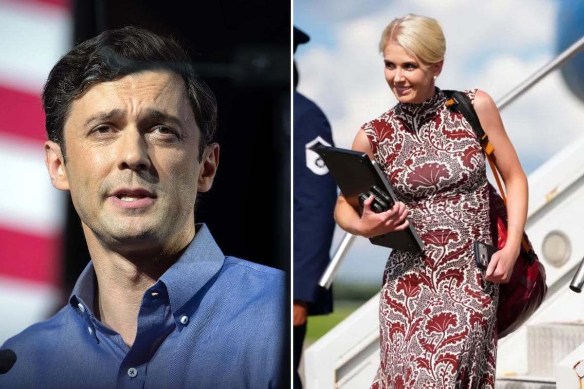 Jon Ossoff doubles down on gross innuendo about female Trump aide
