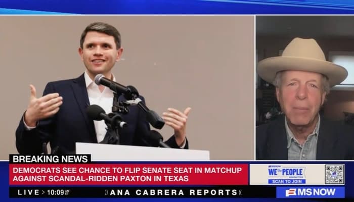 MS NOW Says James Talarico 'Can Out-Bible' GOP, Race Will Be 'Good Versus Evil'