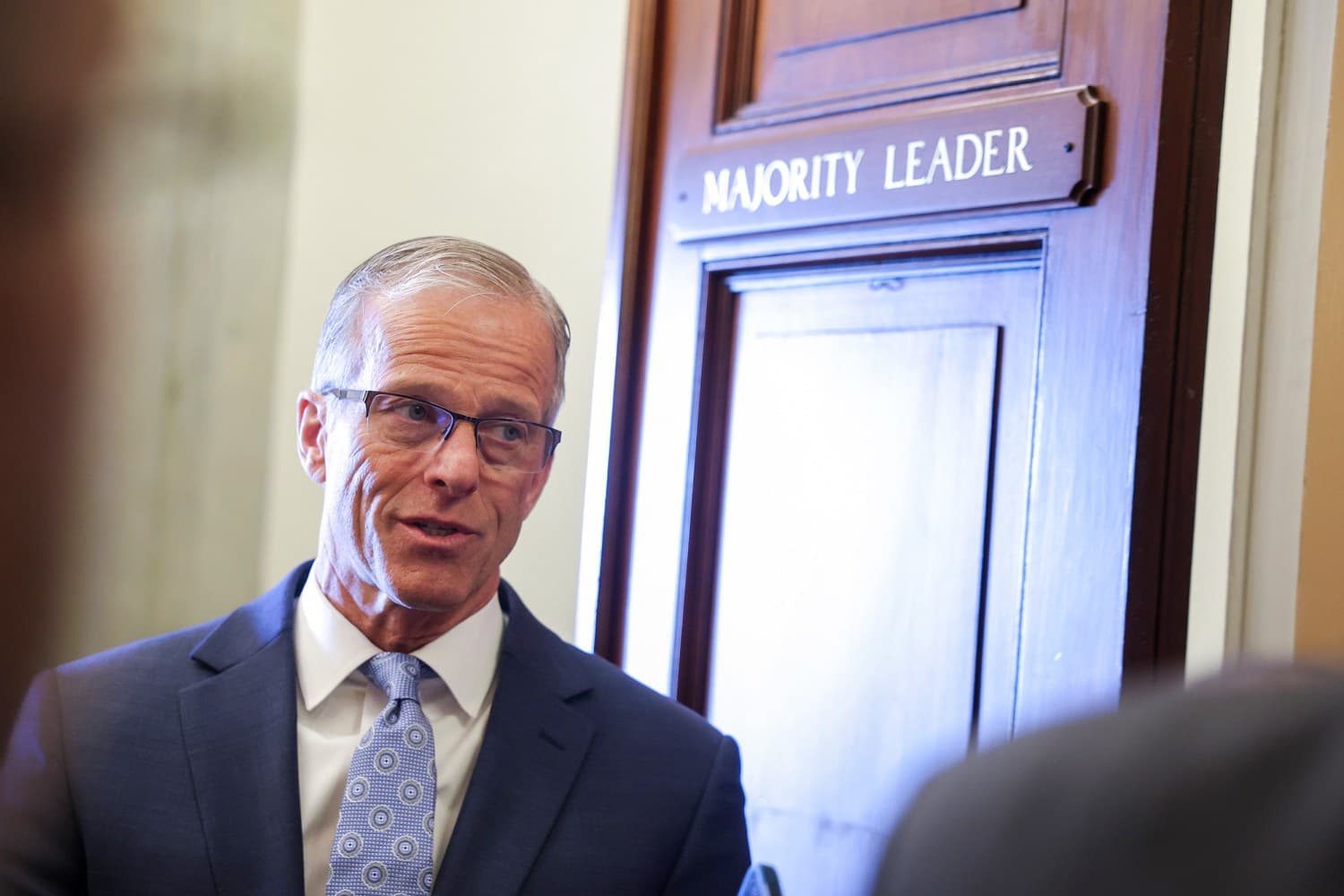 Senate GOP Leader John Thune says he disagrees with Trump that Congress should 'nationalize' elections