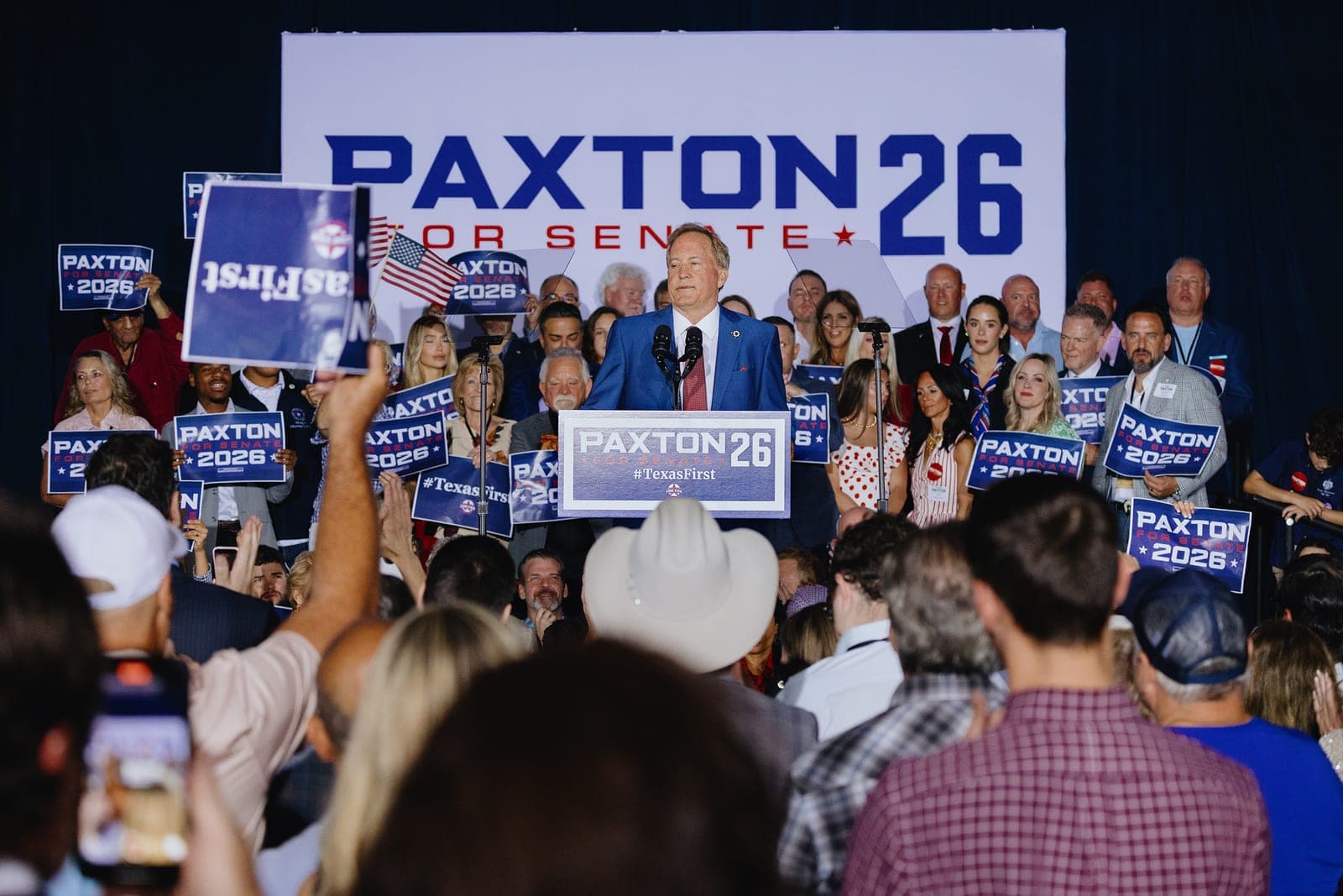 GOP embraces Paxton on first D.C. visit as Texas Senate nominee