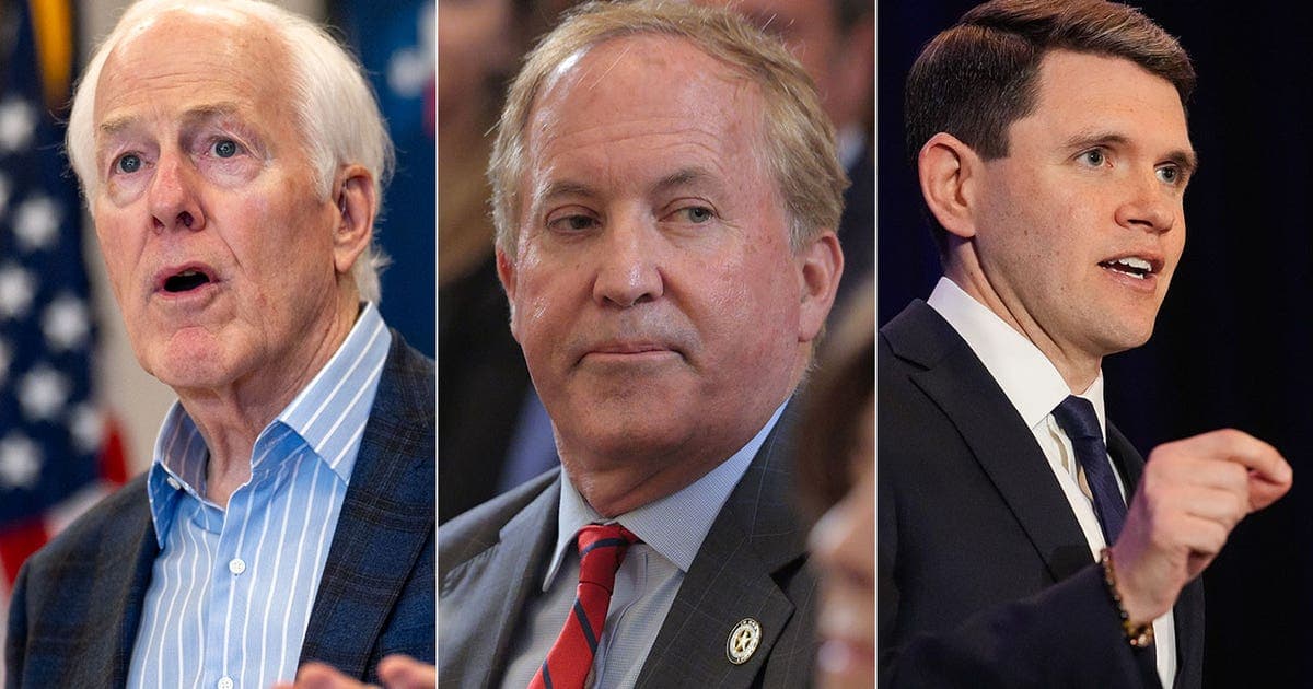 Talarico leads Cornyn and Paxton in Senate race in new poll