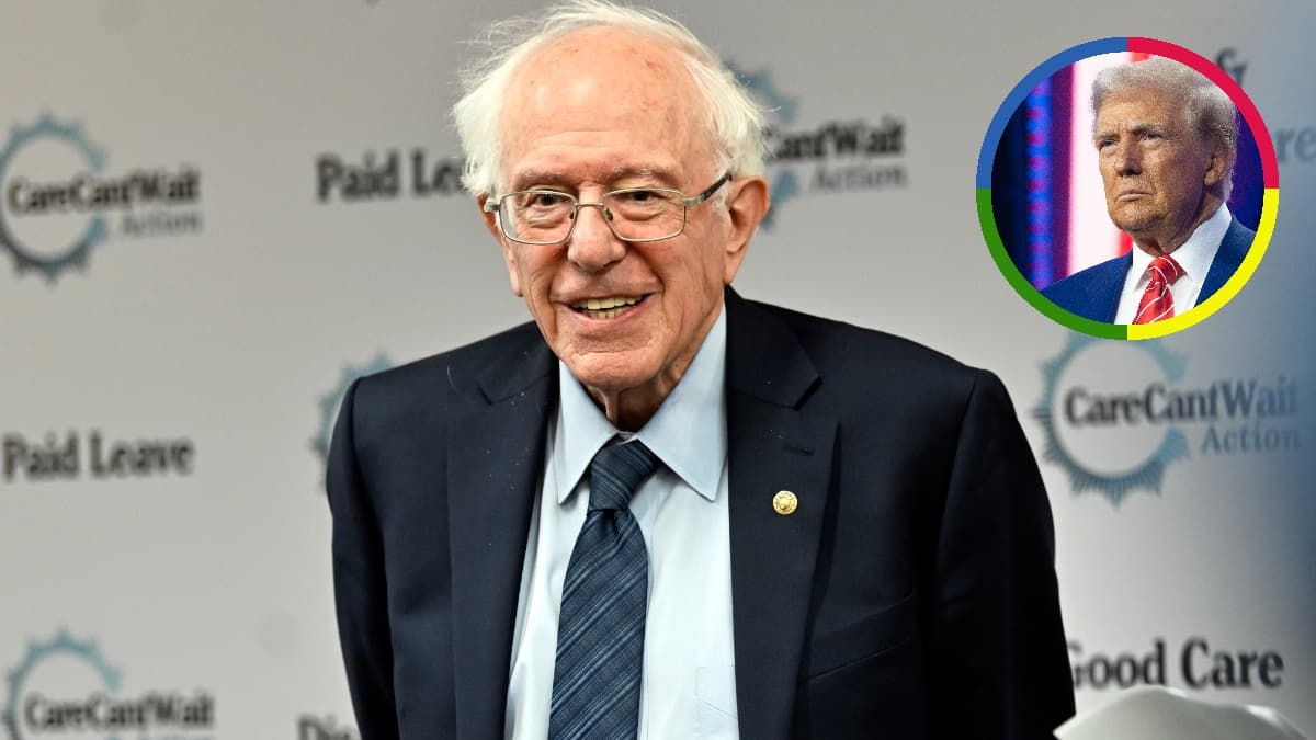 Bernie Sanders laughs off Donald Trump's demand of 'nationalizing elections' and calls him 'Mr. Honesty' after being shown one clip