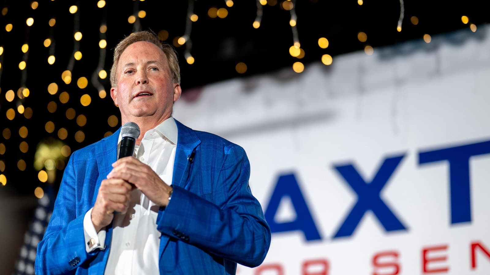 Texas GOP Senate candidate Ken Paxton works to overcome fundraising woes, with President Trump's help
