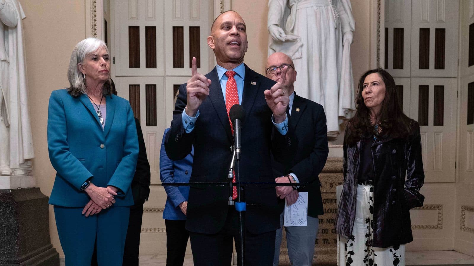 Democrats rally behind Chuck Schumer after vote to end shutdown on Republicans' terms