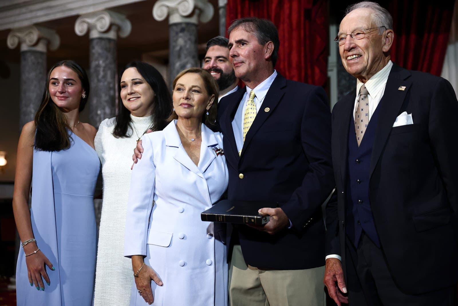 Darline Graham Nordone Sworn Into Brother's Senate Seat