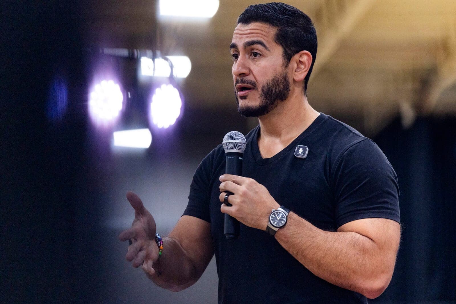 El-Sayed avoids acknowledging Iranian protester deaths, condemns Iran war instead