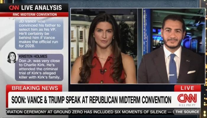 CNN Counterprograms GOP Midterm Convention with El-Sayed Softball