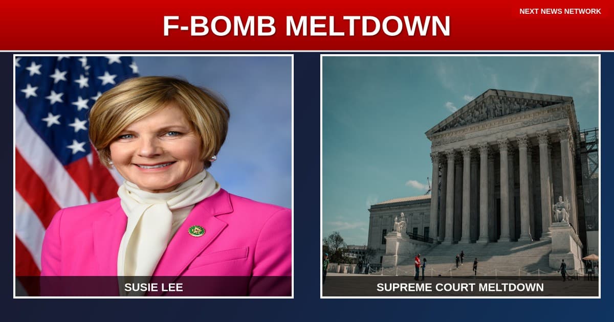 EXPOSED: 'Bipartisan' Democrat Congresswoman MELTS DOWN in F-Bomb Tirade Over Trump Supreme Court Visit