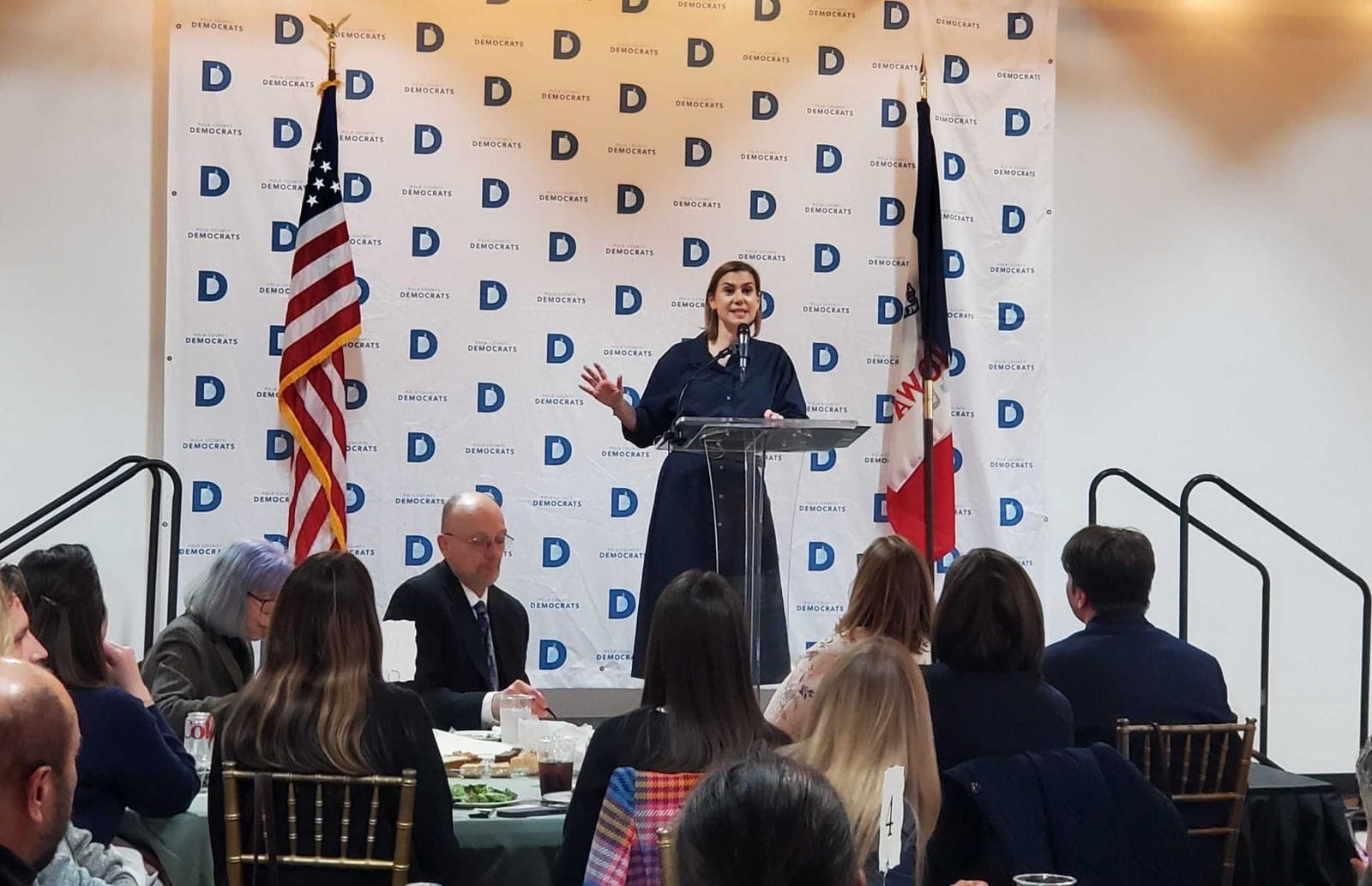 Michigan Sen. Elissa Slotkin visits Iowa, pushes support for Democrats ahead of midterms