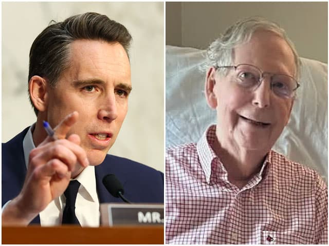 Josh Hawley Denounces McConnell Team's Handling of Health Mystery