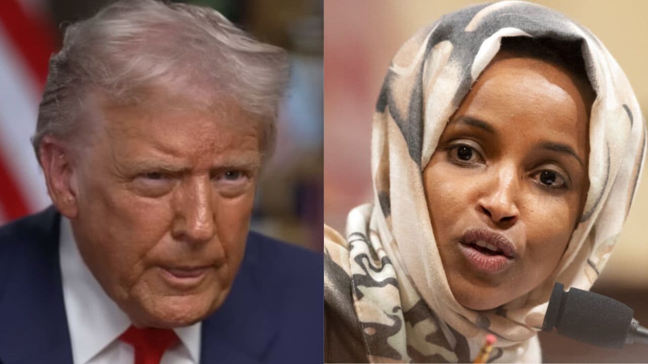 Trump Floats Conspiracy Theory After Man Shoots Liquid at Ilhan Omar: 'She Probably Had Herself Sprayed'
