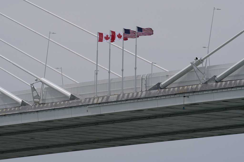 Michigan Senate candidate accuses Trump of keeping Canada-US bridge closed to help donor