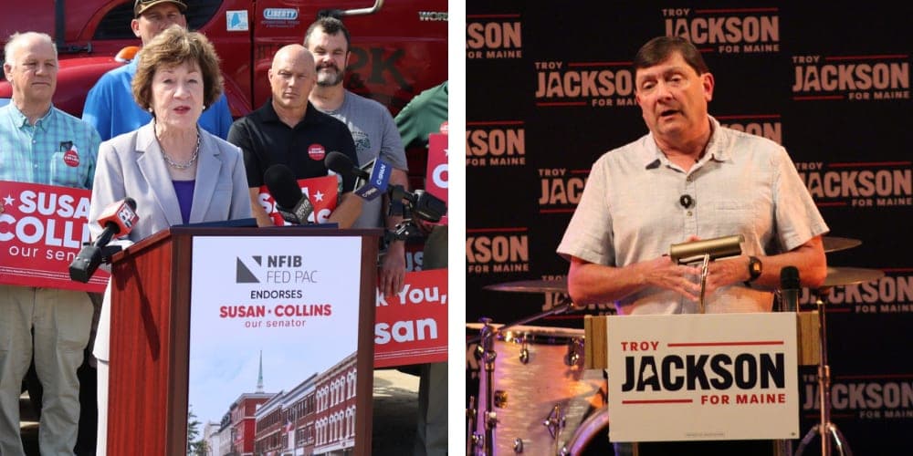 Three takeaways from the latest Senate debate between Collins and Jackson