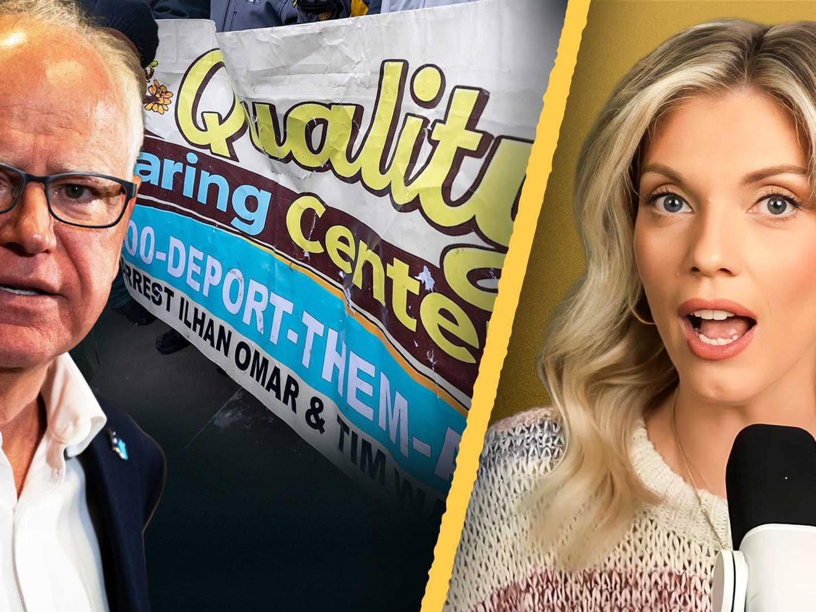 Tampon Tim Walz MELTS DOWN about Minnesota fraud