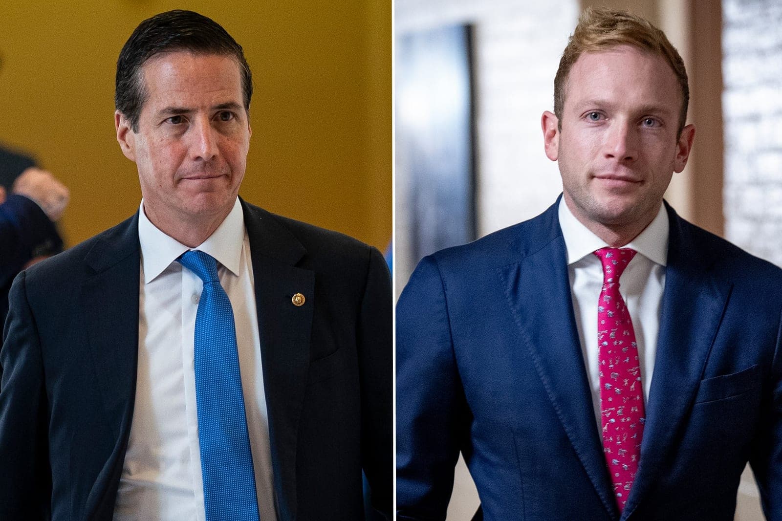 Senator demands 'dangerous' former son-in-law quit as congressman over abuse claims saying he fears for granddaughter