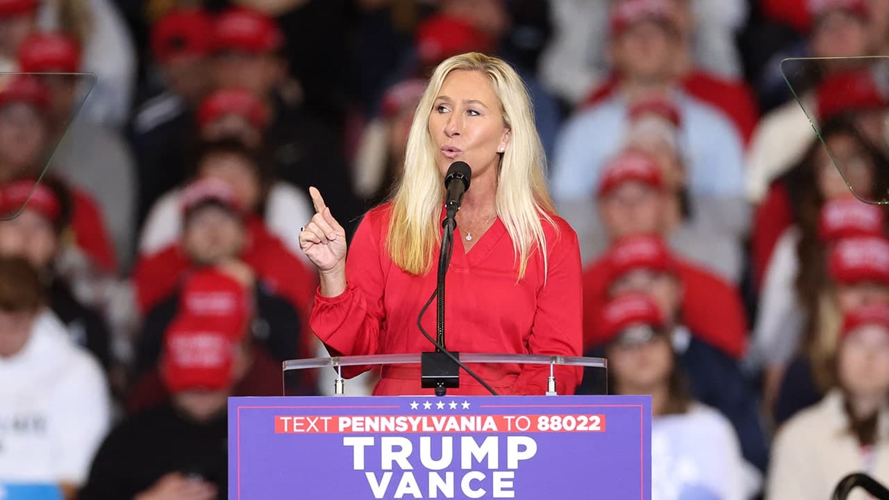 Greene says she hopes to reconcile with Trump after president's attacks