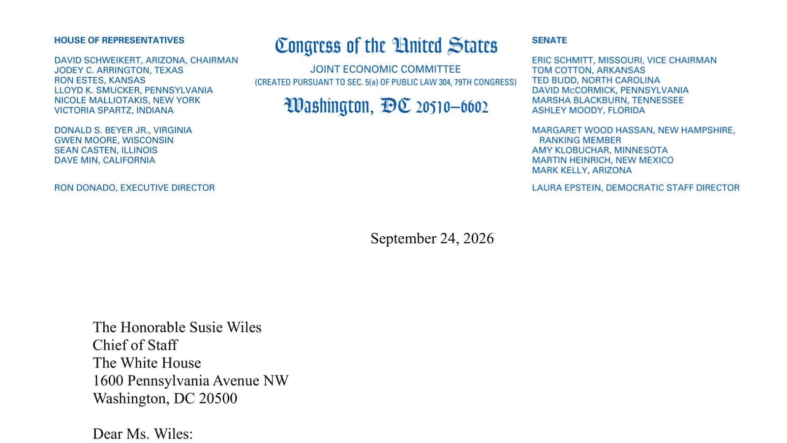 Read Senator Maggie Hassan's Letter to the White House