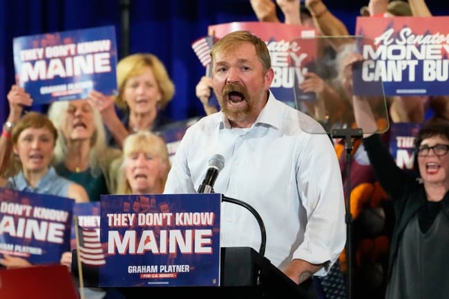 If Only Democrats Had Some Sign of Platner's Dubious Character