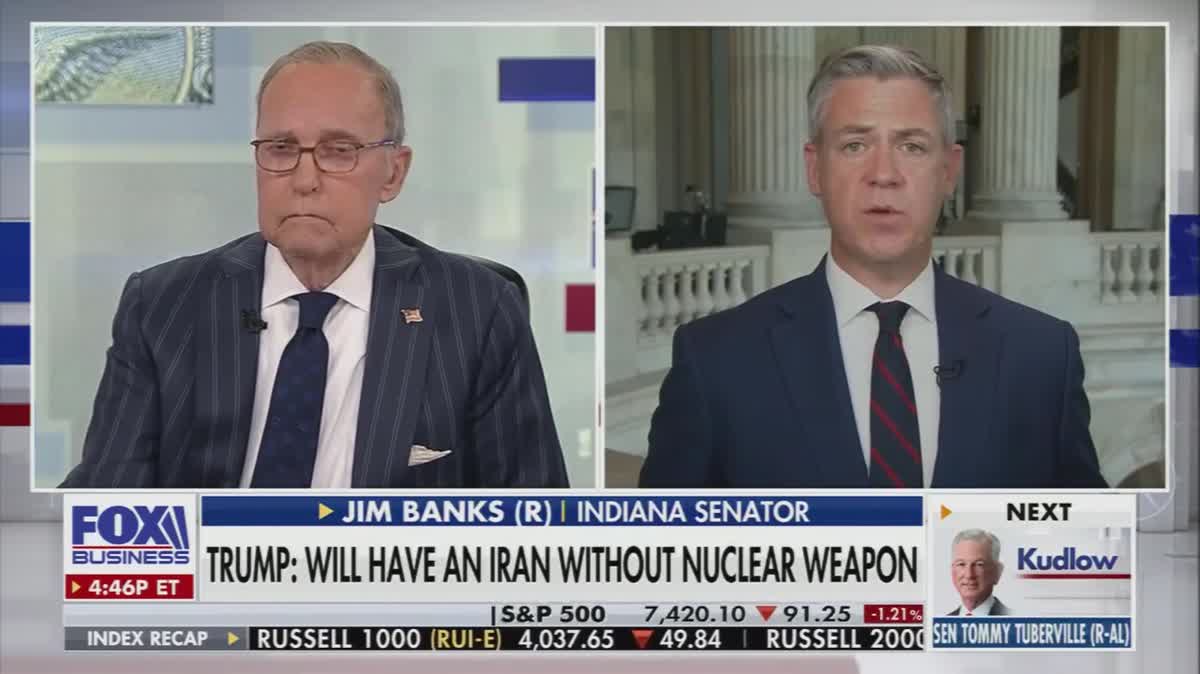 Sen Banks' Con Job: Trump's Iran War Saved 'The Rest Of The World'