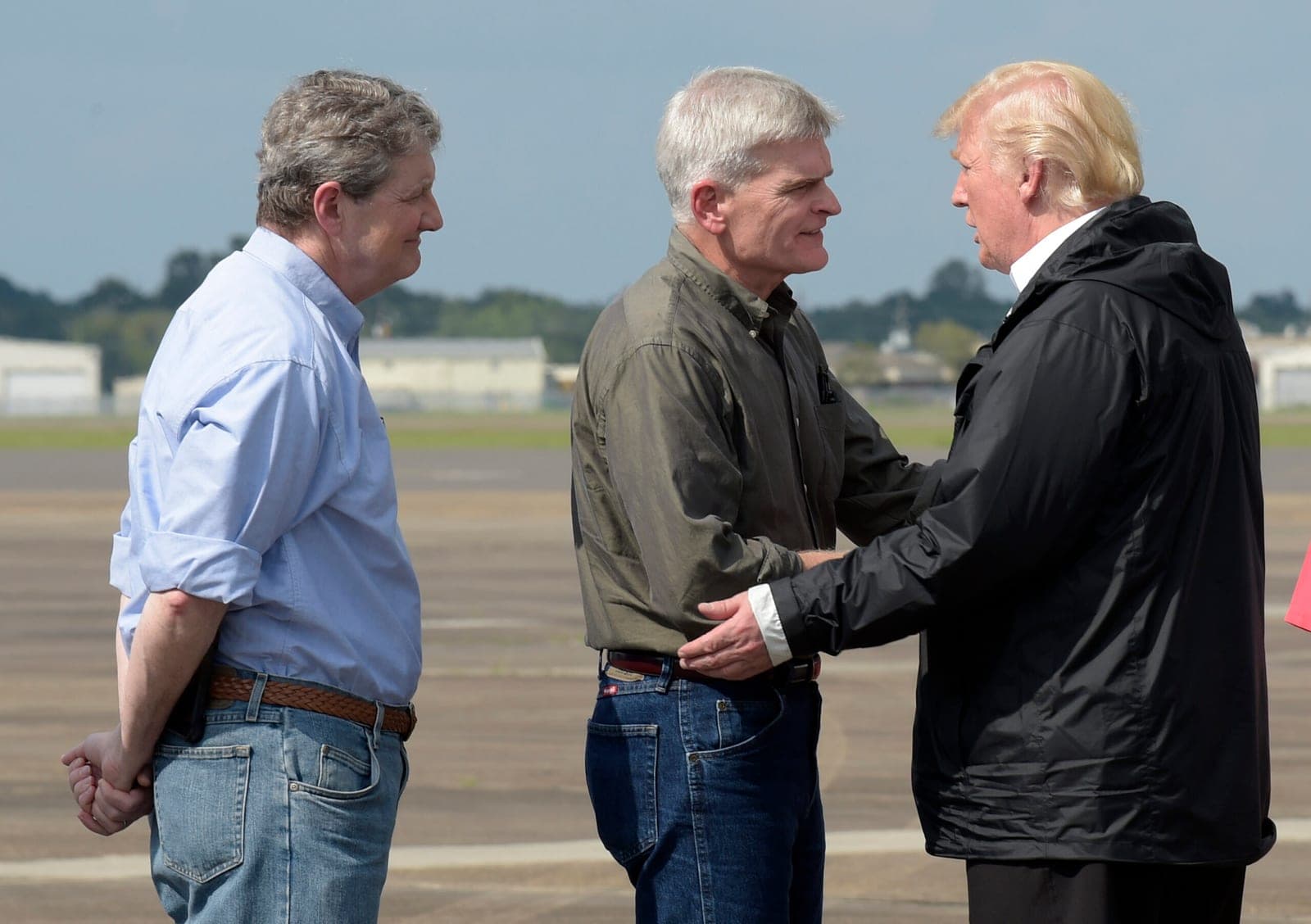 Trump Trashes 'Sleazebag' Bill Cassidy On Primary Day