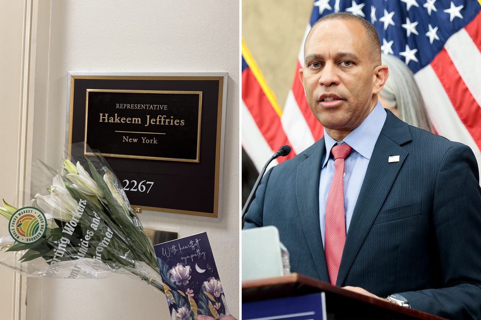 NRCC trolls Hakeem Jeffries with condolence flowers after socialist victories in NY Dem primaries
