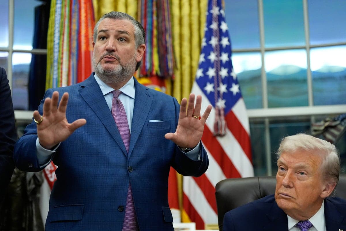 Ted Cruz warns Trump might 'nuke Denmark' if he becomes president in resurfaced clip